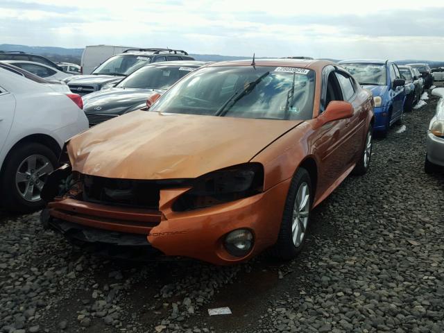 2G2WR544641215858 - 2004 PONTIAC GRAND PRIX ORANGE photo 2