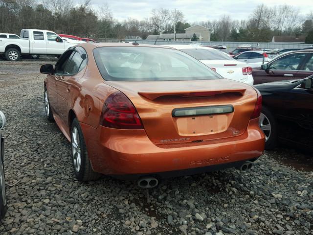 2G2WR544641215858 - 2004 PONTIAC GRAND PRIX ORANGE photo 3