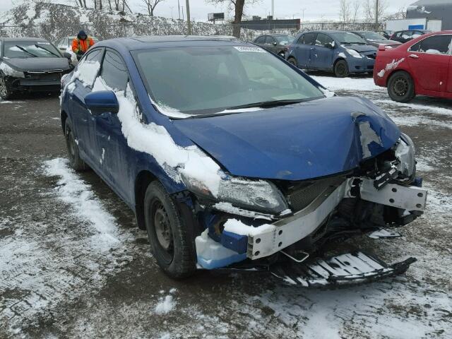 2HGFB2F53FH060203 - 2015 HONDA CIVIC LX BLUE photo 1