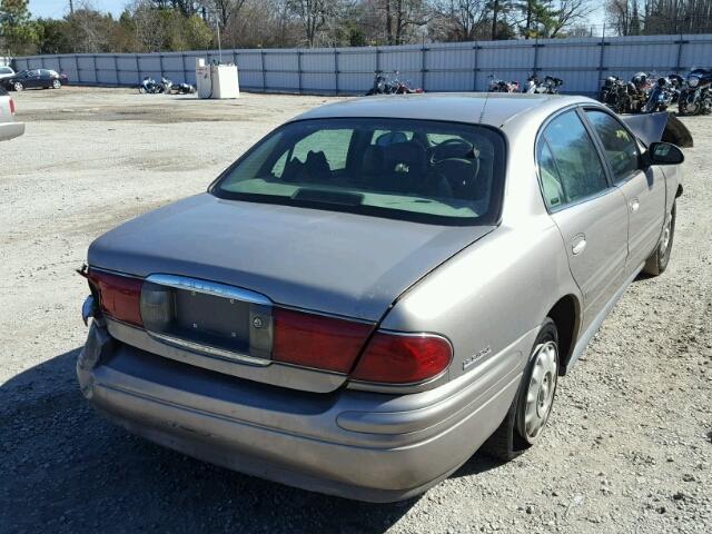 1G4HR54K11U230556 - 2001 BUICK LESABRE LI TAN photo 4