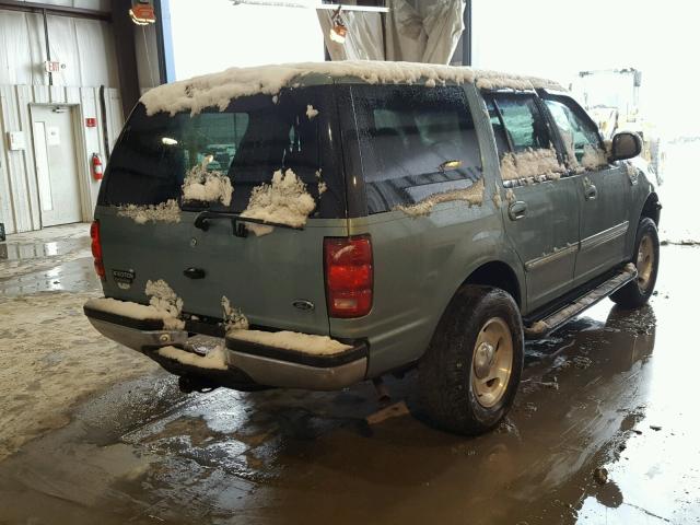 1FMRU18W4WLB29596 - 1998 FORD EXPEDITION GREEN photo 4