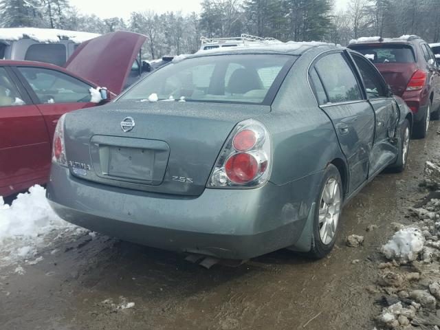 1N4AL11D86N334247 - 2006 NISSAN ALTIMA S GREEN photo 4