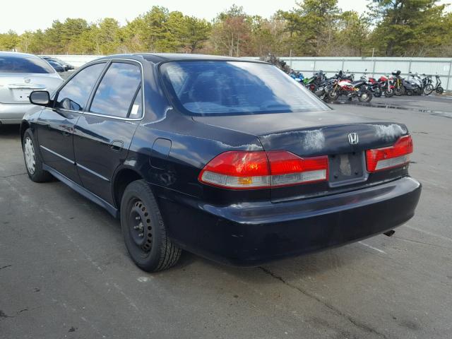 1HGCG66501A060484 - 2001 HONDA ACCORD LX BLACK photo 3