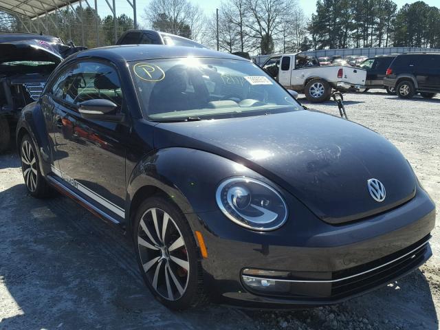 3VWV67AT6CM644946 - 2012 VOLKSWAGEN BEETLE TUR BLACK photo 1