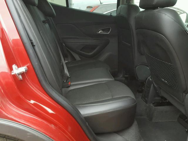 KL4CJFSB4DB135868 - 2013 BUICK ENCORE CON RED photo 6