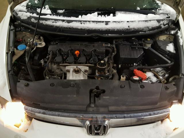 1HGFA16836L060891 - 2006 HONDA CIVIC EX თეთრი ფოტო 7