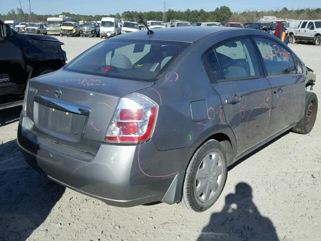 3N1AB6AP5AL686377 - 2010 NISSAN SENTRA 2.0 SILVER photo 4