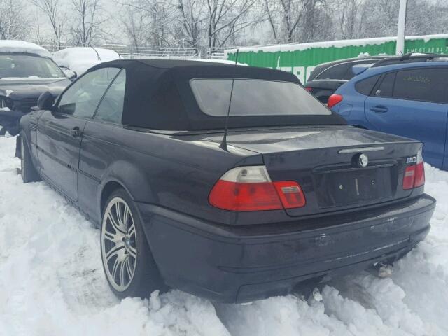 WBSBR93436PK12353 - 2006 BMW M3 BLACK photo 3
