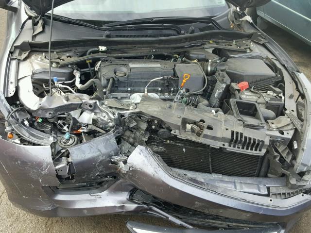 1HGCR2F58FA173142 - 2015 HONDA ACCORD SPO GRAY photo 7