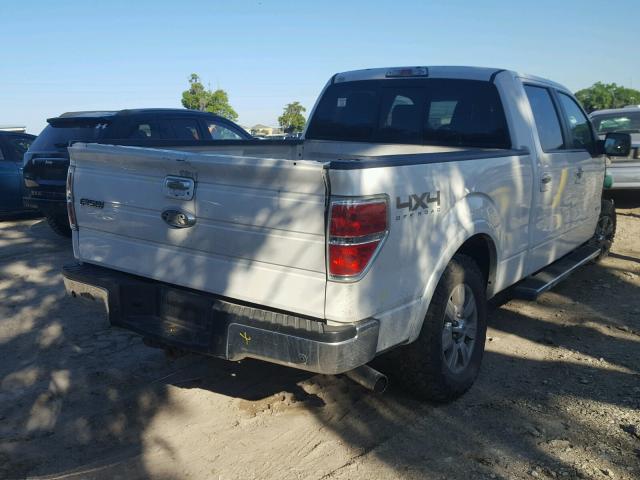 1FTFW1ET8CFB69332 - 2012 FORD F150 SUPER WHITE photo 4