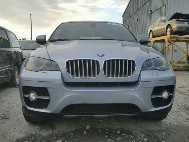 5UXFH0C59ALC66127 - 2010 BMW X6 HYBRID BLUE photo 9