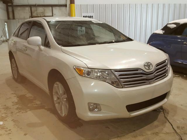 4T3ZE11A19U013693 - 2009 TOYOTA VENZA BASE WHITE photo 1