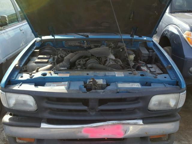 4F4CR16A0TTM29500 - 1996 MAZDA B2300 CAB GREEN photo 7