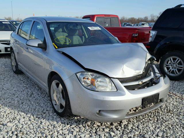 1G1AF5F56A7227343 - 2010 CHEVROLET COBALT 2LT SILVER photo 1