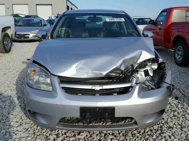 1G1AF5F56A7227343 - 2010 CHEVROLET COBALT 2LT SILVER photo 7