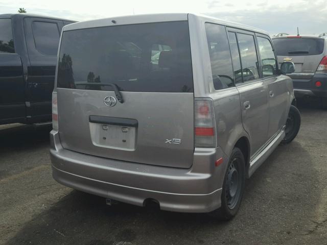 JTLKT324164076625 - 2006 TOYOTA SCION XB ნაცრისფერი ფოტო 4
