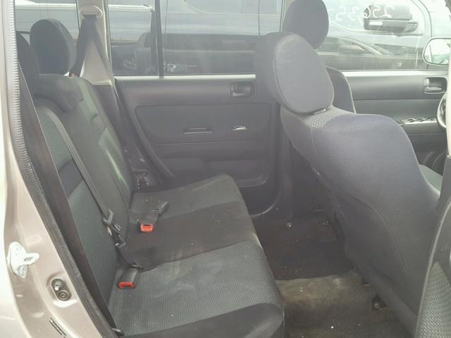 JTLKT324164076625 - 2006 TOYOTA SCION XB ნაცრისფერი ფოტო 6