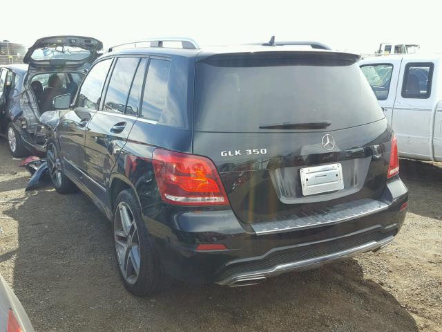 WDCGG5HB5EG331940 - 2014 MERCEDES-BENZ GLK 350 BLACK photo 3