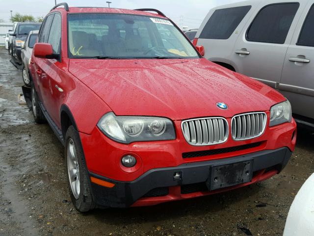 WBXPC93467WF18880 - 2007 BMW X3 3.0SI RED photo 1