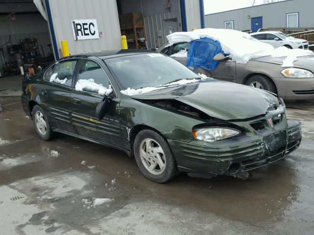 1G2NF52T9YM825472 - 2000 PONTIAC GRAND AM S მწვანე ფოტო 1