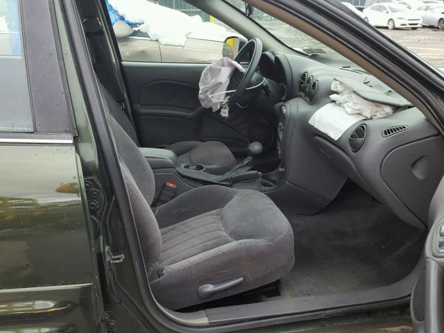 1G2NF52T9YM825472 - 2000 PONTIAC GRAND AM S მწვანე ფოტო 5