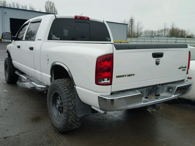 3D7LX39C16G197519 - 2006 DODGE RAM 3500 WHITE photo 3