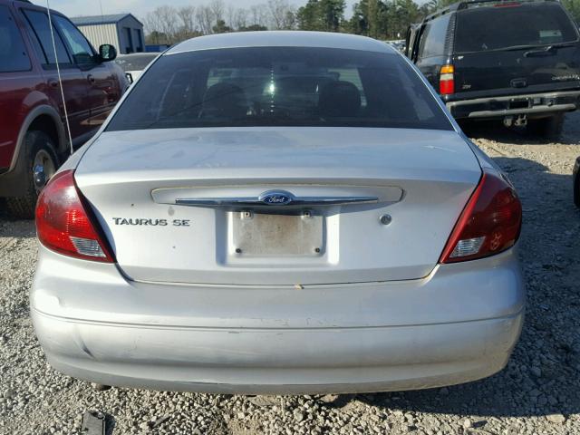 1FAFP53U53G171989 - 2003 FORD TAURUS SE SILVER photo 9