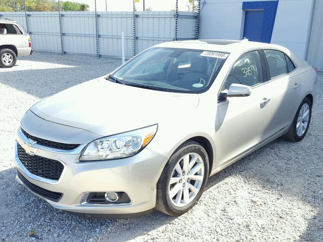 1G11F5SL0FF184880 - 2015 CHEVROLET MALIBU LTZ 棕色 照片 2