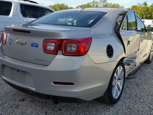 1G11F5SL0FF184880 - 2015 CHEVROLET MALIBU LTZ 棕色 照片 9
