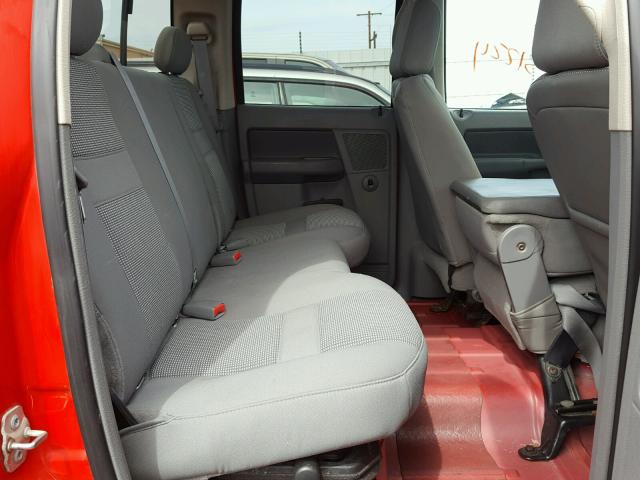 3D7KR28AX8G153862 - 2008 DODGE RAM 2500 S RED photo 6