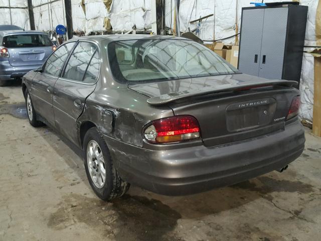 1G3WS52H92F205319 - 2002 OLDSMOBILE INTRIGUE G GRAY photo 3