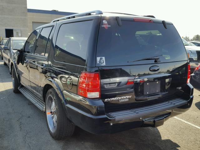 1FMFU19566LA78305 - 2006 FORD EXPEDITION BLACK photo 3