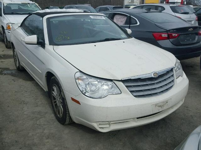 1C3LC55RX8N294647 - 2008 CHRYSLER SEBRING TO WHITE photo 1