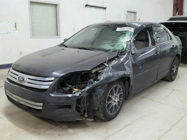 3FAHP06Z07R221411 - 2007 FORD FUSION S CHARCOAL photo 2