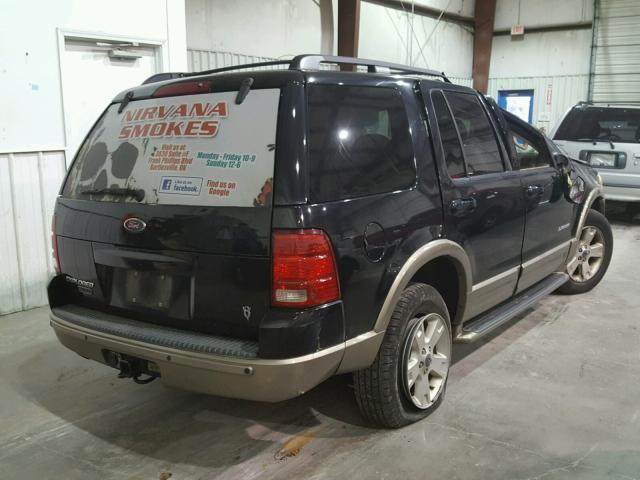 1FMZU64W84ZA93151 - 2004 FORD EXPLORER E BLACK photo 4