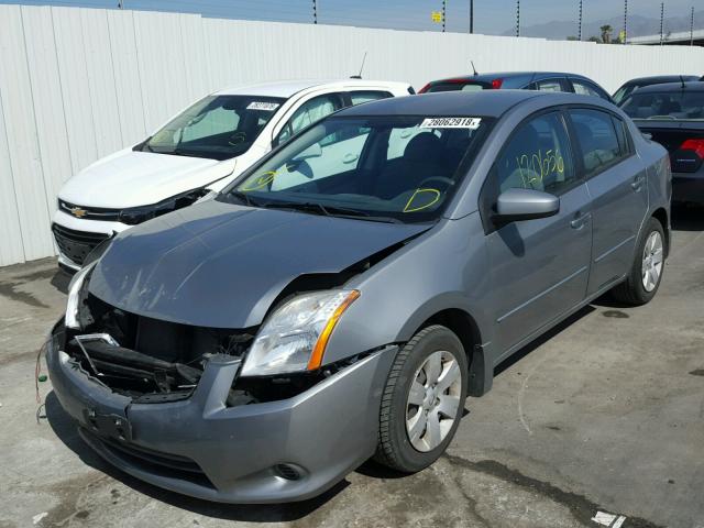 3N1AB6AP9CL676051 - 2012 NISSAN SENTRA 2.0 SILVER photo 2