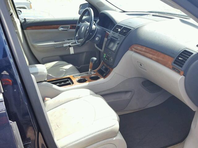 5GZER33767J160456 - 2007 SATURN OUTLOOK XR ლურჯი ფოტო 5