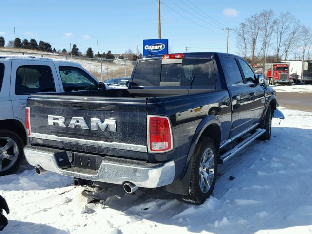 1C6RR7WT1HS587226 - 2017 RAM 1500 LONGH BLUE photo 4