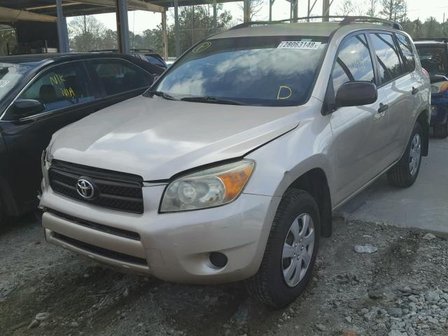 JTMZD33V275076224 - 2007 TOYOTA RAV4 GOLD photo 2