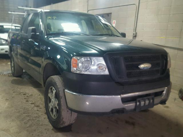 1FTRX14W18FA79131 - 2008 FORD F150 GREEN photo 1