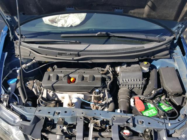 2HGFG3B89CH521715 - 2012 HONDA CIVIC EX Mavi foto 7
