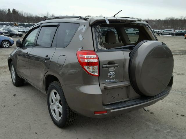 2T3BF4DV9CW252592 - 2012 TOYOTA RAV4 BROWN photo 3