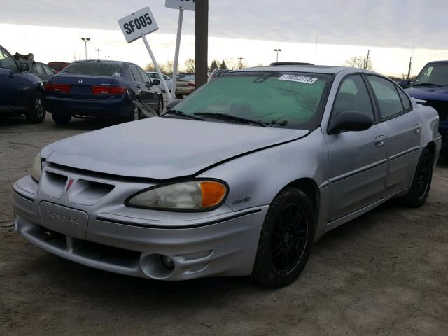 1G2NW52E93M557369 - 2003 PONTIAC GRAND AM G SILVER photo 2