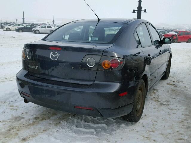 JM1BK123961537615 - 2006 MAZDA 3 S CHARCOAL photo 4