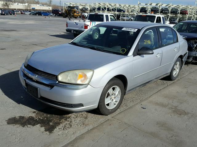 1G1ZT54805F240982 - 2005 CHEVROLET MALIBU LS SILVER photo 2