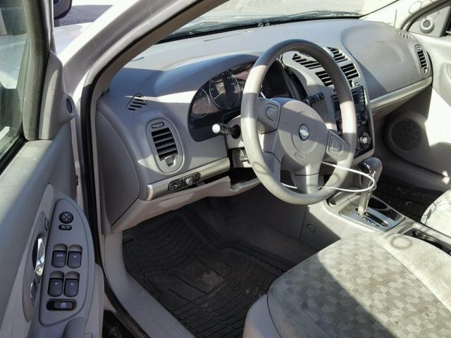1G1ZT54805F240982 - 2005 CHEVROLET MALIBU LS ვერცხლისფერი ფოტო 9