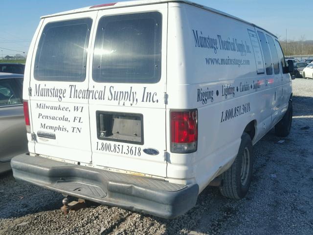 1FTNS24LX8DB44546 - 2008 FORD ECONOLINE WHITE photo 4