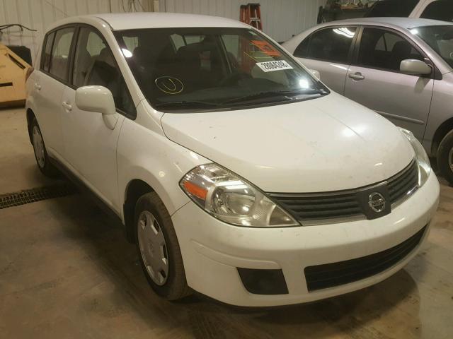 3N1BC13E39L355759 - 2009 NISSAN VERSA S WHITE photo 1