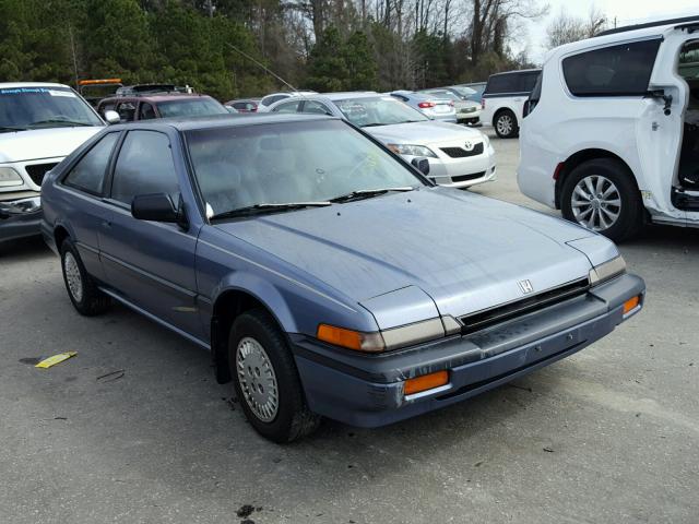 1HGCA5440HA082372 - 1987 HONDA ACCORD LXI BLUE photo 1