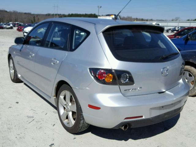 JM1BK143361446384 - 2006 MAZDA 3 HATCHBAC SILVER photo 3